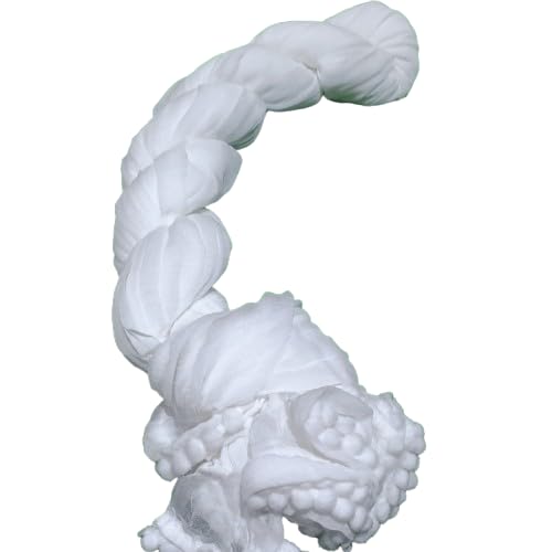 Women’s White Chiffon Dupatta – Lightweight & Soft Ethnic Shawl for Party, Wedding, Festival, and Casual Wear - Image 4