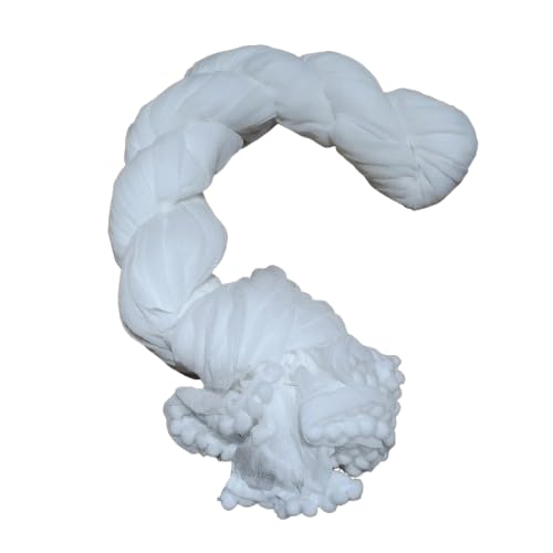 Women’s White Chiffon Dupatta – Lightweight & Soft Ethnic Shawl for Party, Wedding, Festival, and Casual Wear - Image 5