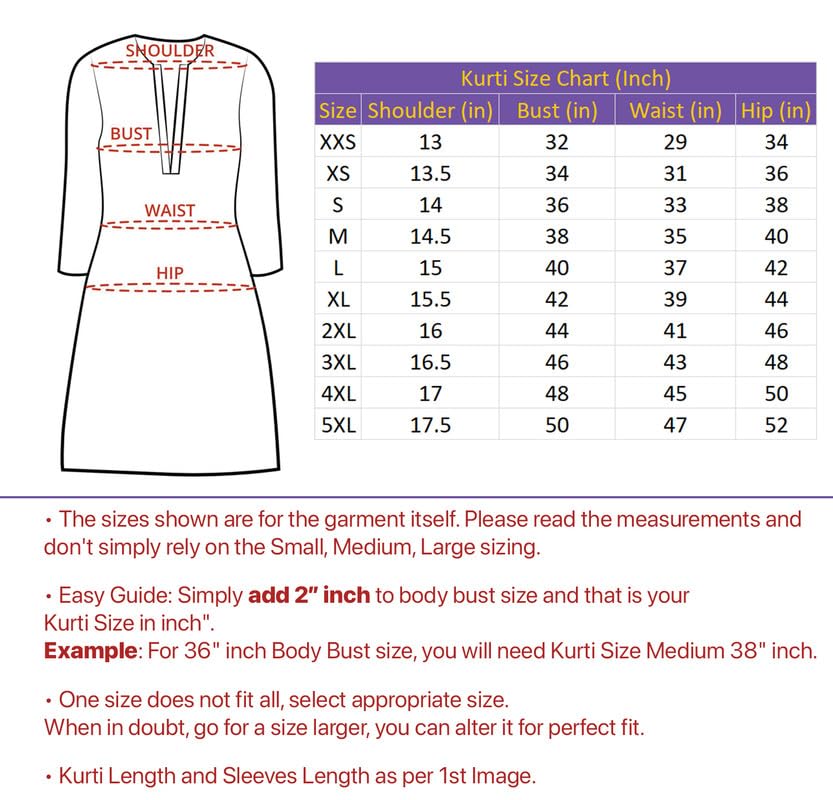 Sun Fashion And Lifestyle Women's Chanderi Stitched Printed Straight Regular Fit Kurtis (Kt25_Blue_Xl) - Image 2