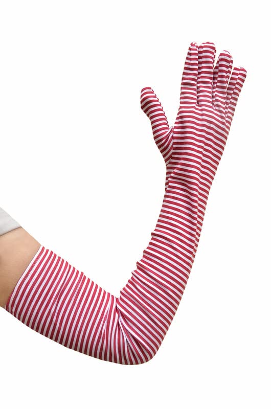 CLUZE Women's Driving Gloves, Printed Cotton Full Hand Summer Gloves for Protection from Sun Burn/Heat/Pollution (Pack of 1 Pair) (Design 10) - Image 2