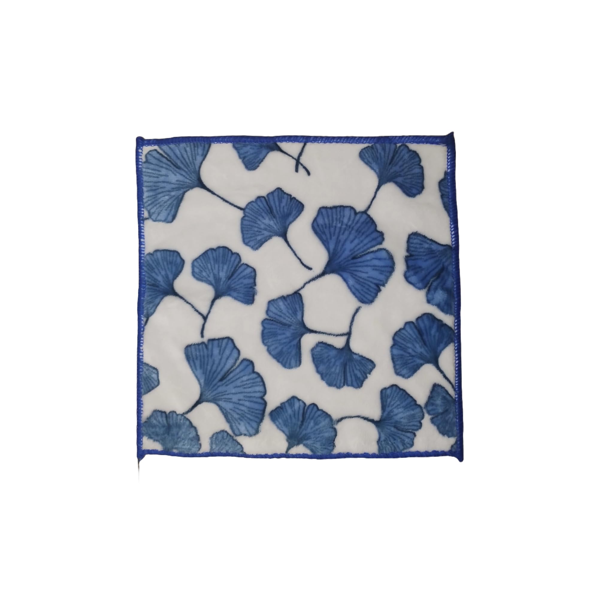 Microfiber Printed Women's & Kid's Handkerchief - Stylish Leaf Design Soft, Absorbent & Reusable Hanky for Women, Kids, & Newborn Babies | Daily Use Pocket Handkerchiefs Set of 3 (25x25 cm) - Image 3