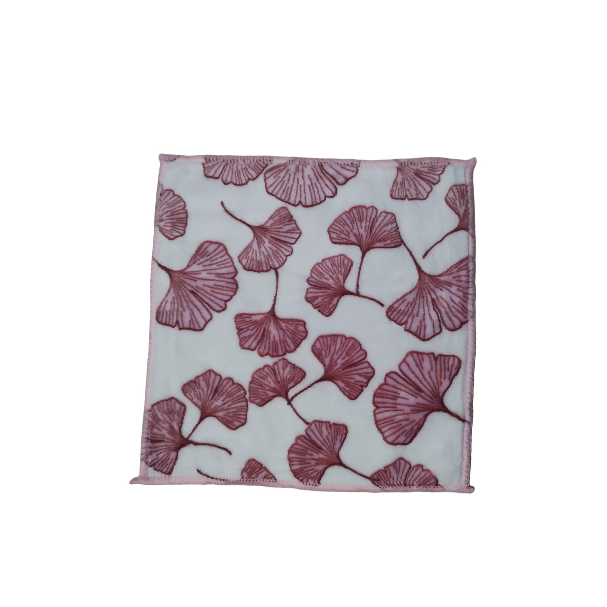 Microfiber Printed Women's & Kid's Handkerchief - Stylish Leaf Design Soft, Absorbent & Reusable Hanky for Women, Kids, & Newborn Babies | Daily Use Pocket Handkerchiefs Set of 3 (25x25 cm) - Image 5