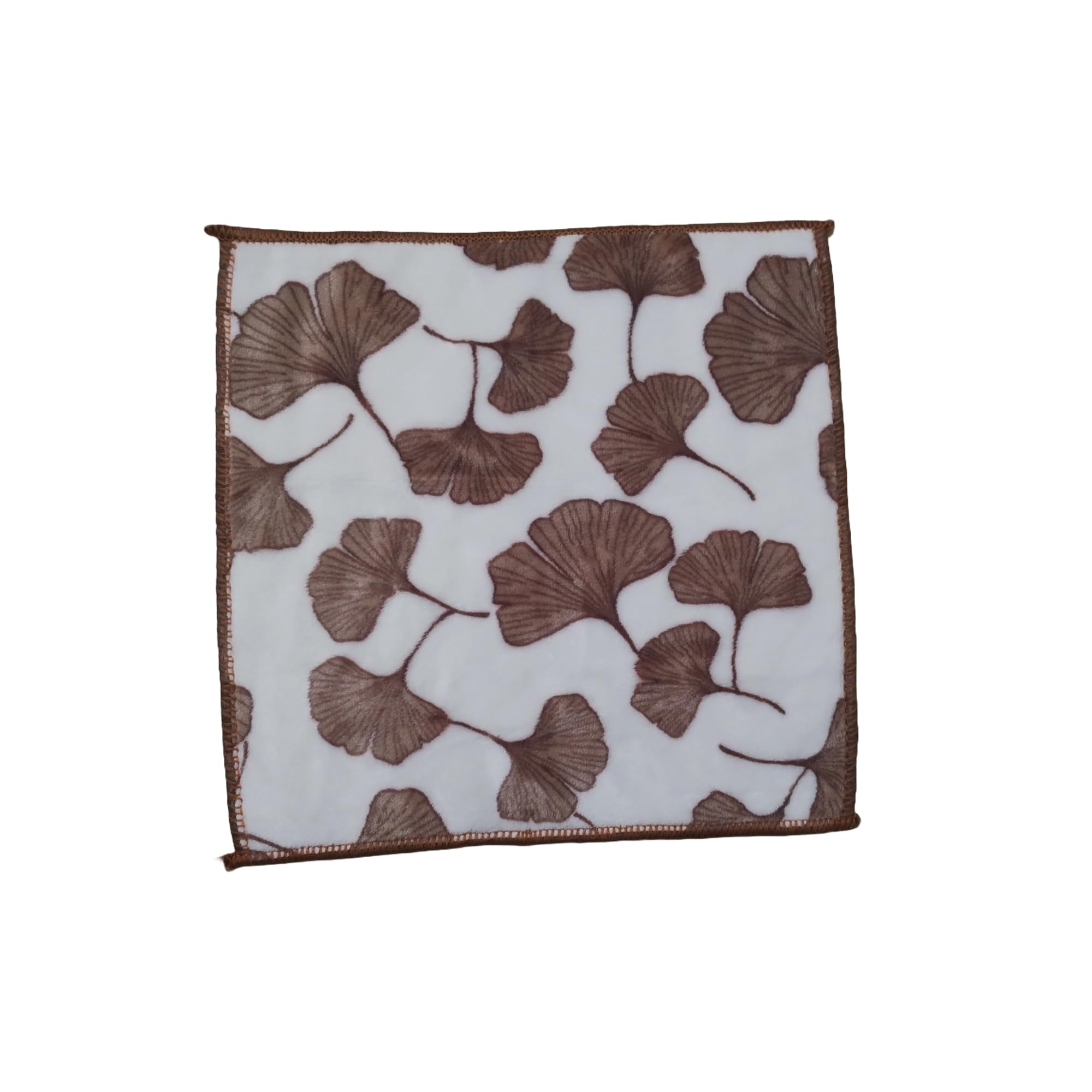 Microfiber Printed Women's & Kid's Handkerchief - Stylish Leaf Design Soft, Absorbent & Reusable Hanky for Women, Kids, & Newborn Babies | Daily Use Pocket Handkerchiefs Set of 3 (25x25 cm) - Image 4