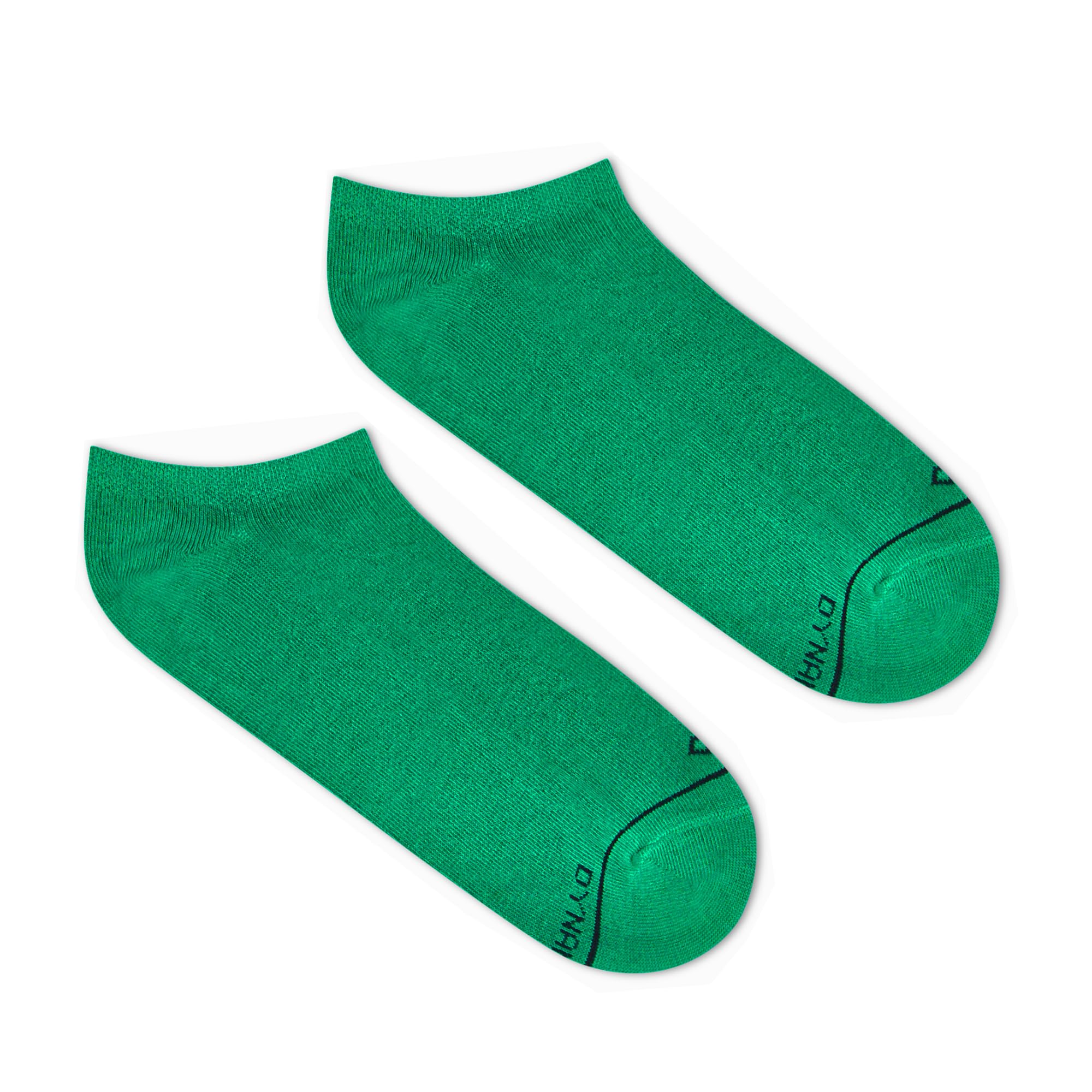 DYNAMOCKS Men's and Women's Combed Cotton Ankle Length Socks (Pack of 1) (Multicolour, Free Size) (C-Cut - Green) - Image 4