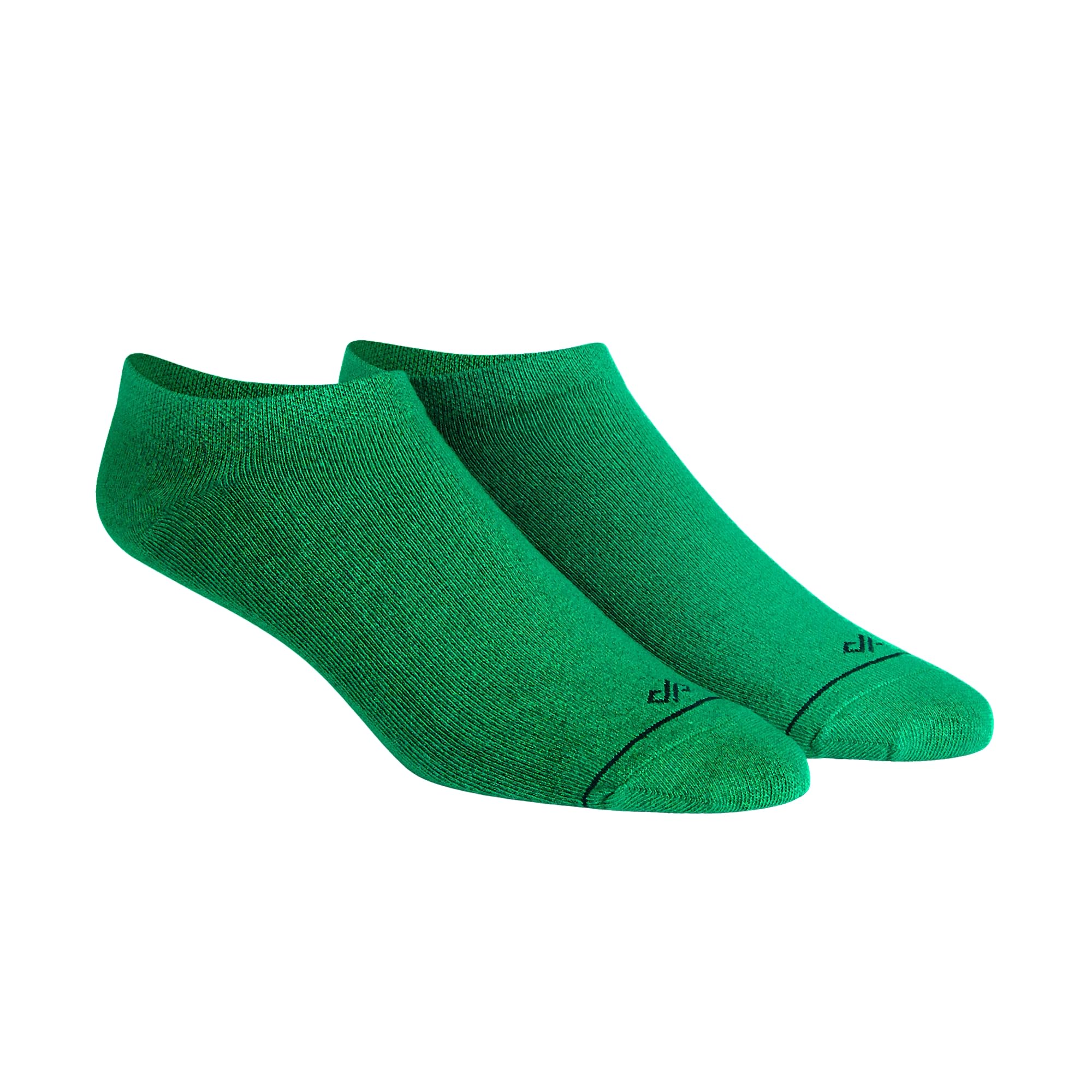DYNAMOCKS Men's and Women's Combed Cotton Ankle Length Socks (Pack of 1) (Multicolour, Free Size) (C-Cut - Green)